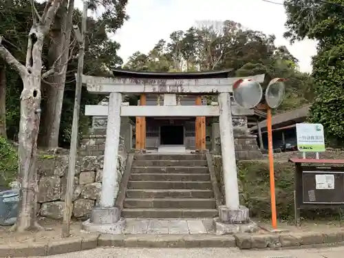 久保神社の鳥居