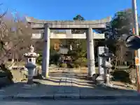 甲斐総社八幡神社の鳥居