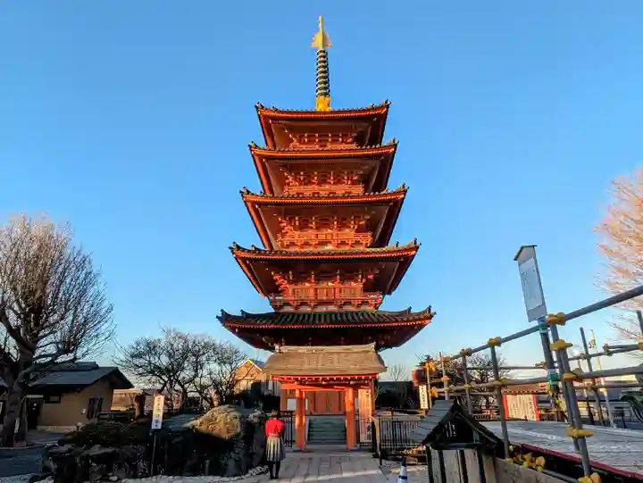 飯沼山 圓福寺の塔