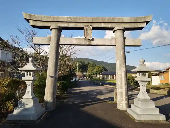 五の宮神社の鳥居