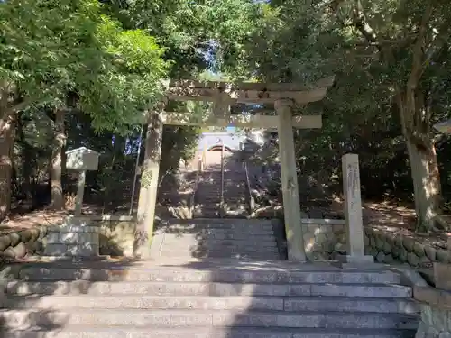 白山神社の鳥居