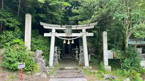 谷田神社の鳥居