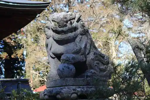 田村神社の狛犬