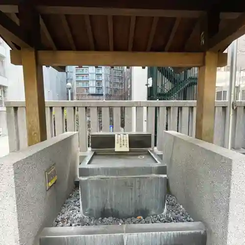 宮益御嶽神社の手水舎