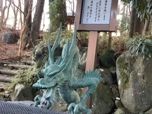 富士山東口本宮 冨士浅間神社の手水