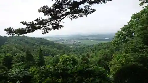 定泉寺の景色