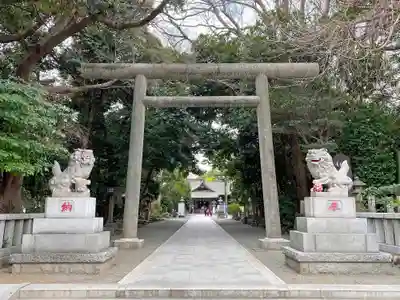 前鳥神社の鳥居