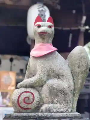 久富稲荷神社の狛犬