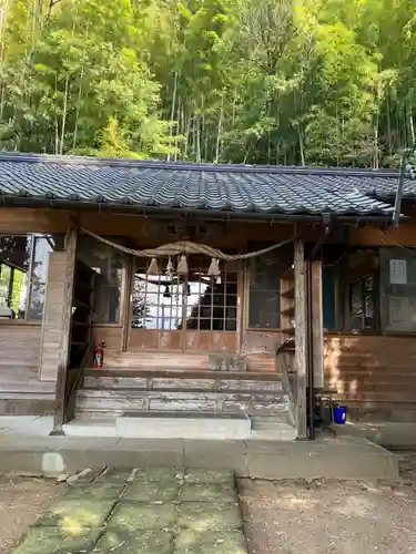 葦原神社の本殿