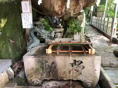 阿賀神社の手水舎