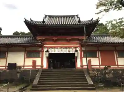 手向山八幡宮の本殿・本堂