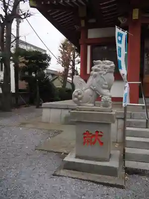 長浦神社の狛犬