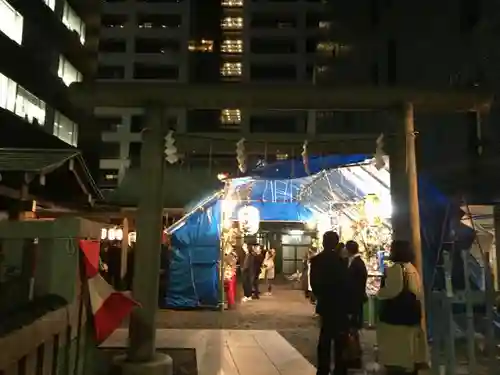 宮益御嶽神社の鳥居