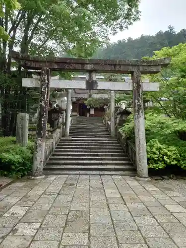 古峯神社の鳥居
