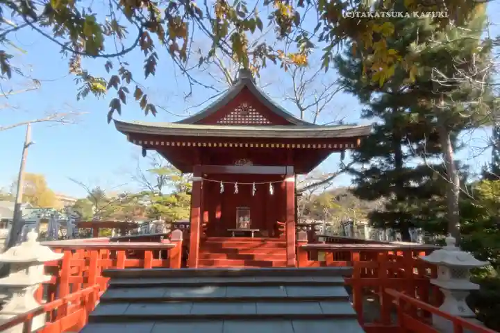 旗上弁財天社の本殿・本堂