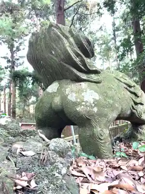 御嶽神社の狛犬