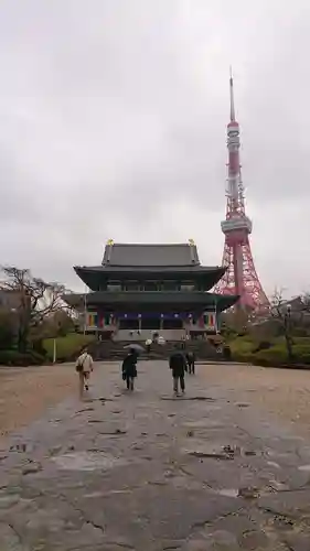 増上寺の本殿・本堂