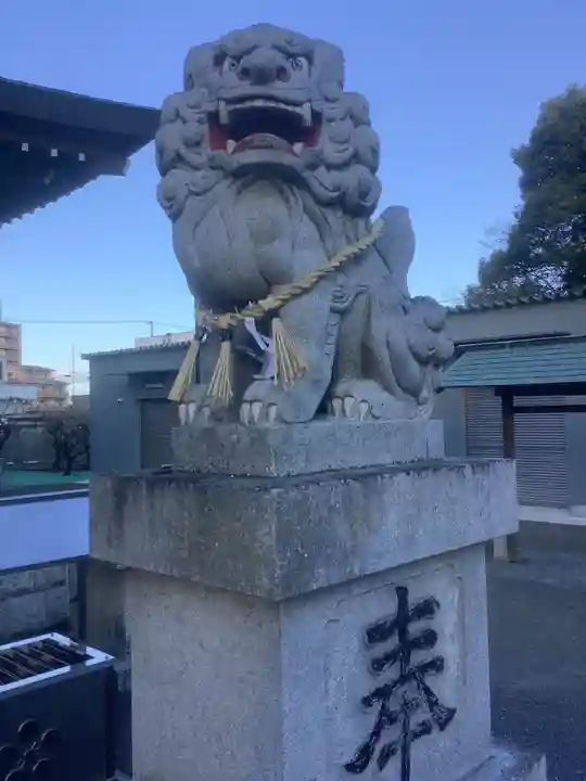天神社(勝川町)の狛犬