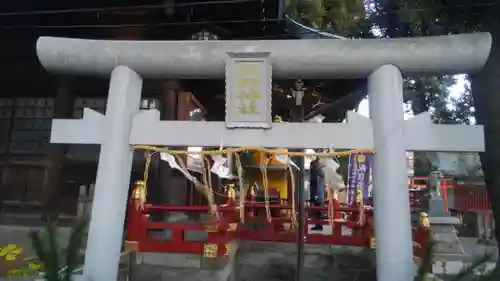 立石熊野神社の鳥居