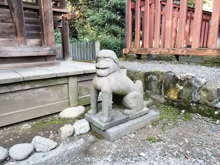 板倉雷電神社の狛犬