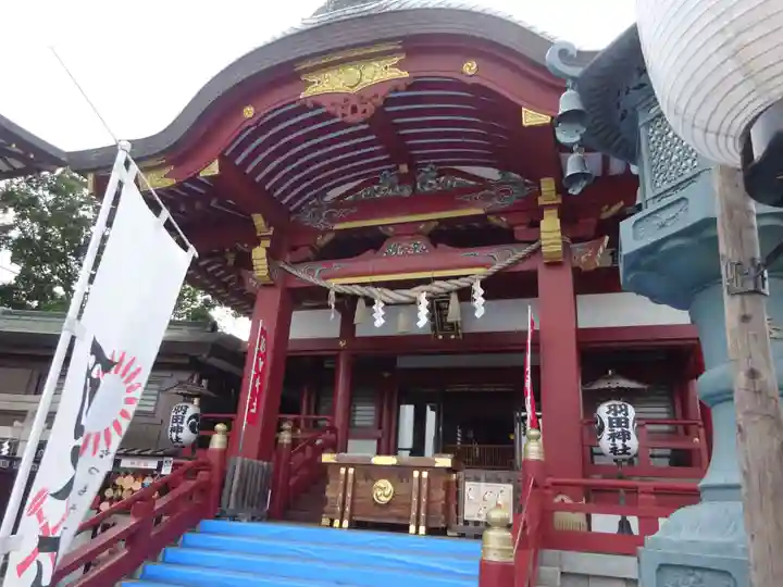 羽田神社の本殿・本堂