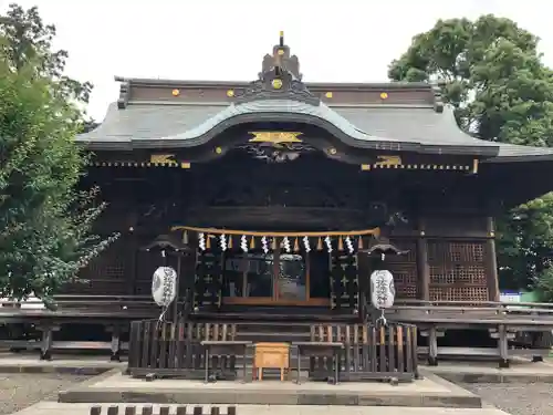 阿豆佐味天神社 立川水天宮の本殿・本堂