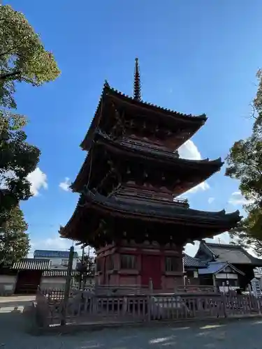 斑鳩寺の塔