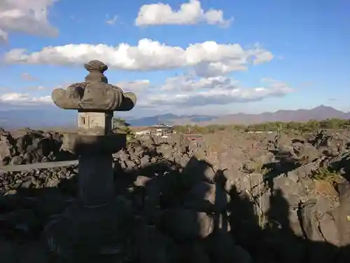 寛永寺別院浅間山観音堂の景色