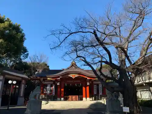 旗岡八幡神社の本殿・本堂