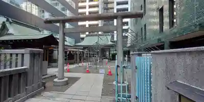 宮益御嶽神社の鳥居