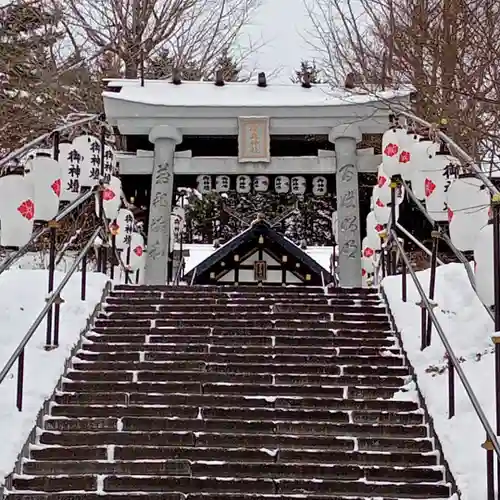 厚真神社の鳥居