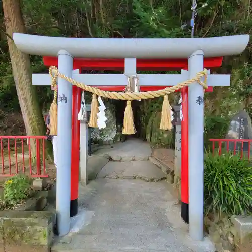 藤ヶ崎龍神社の鳥居