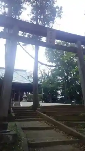 平川神社の鳥居