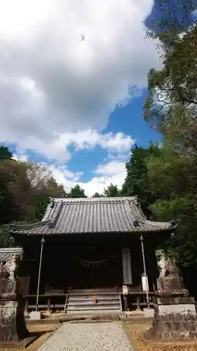 神明宮の本殿・本堂