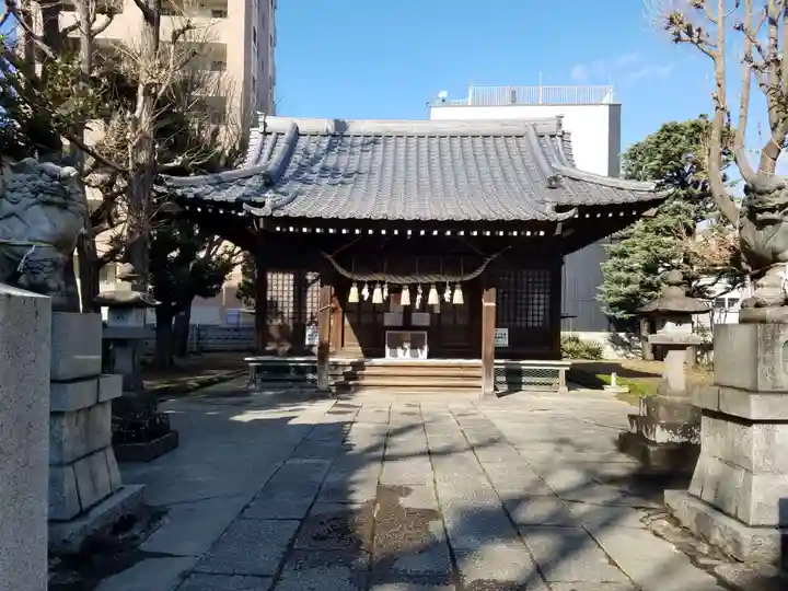 竹塚神社の本殿・本堂