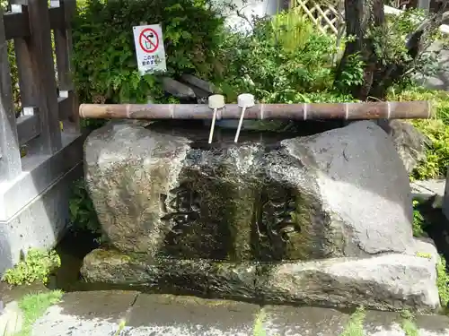 妙蓮寺の手水舎