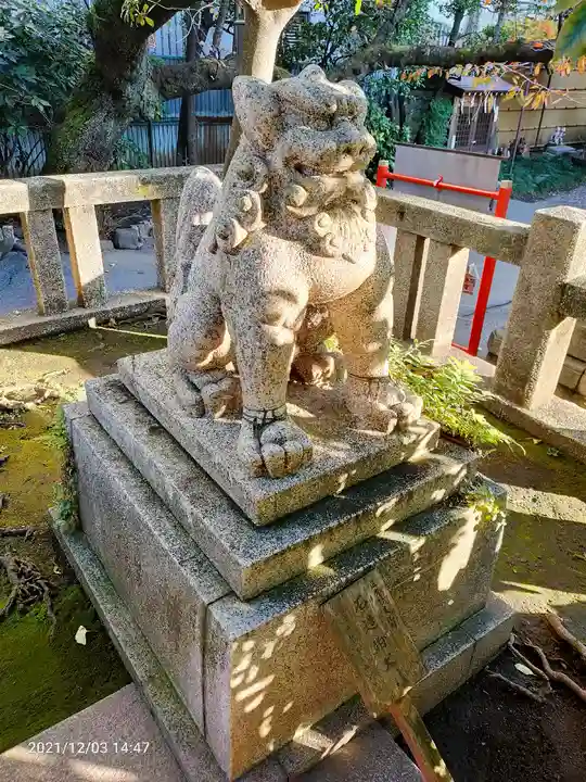 猿江神社の狛犬