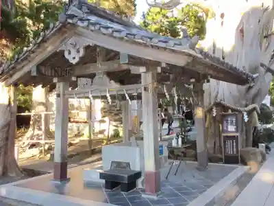 伊古奈比咩命神社の手水舎