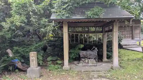 天塩厳島神社の手水舎