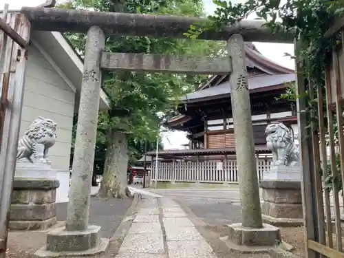 滝野川八幡神社の鳥居