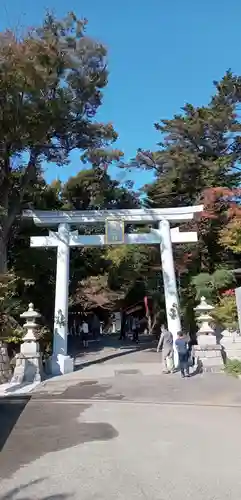 検見川神社の鳥居