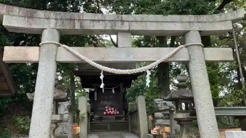 阿智神社の鳥居