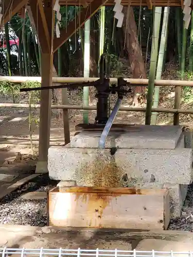 下総国三山　二宮神社の手水舎