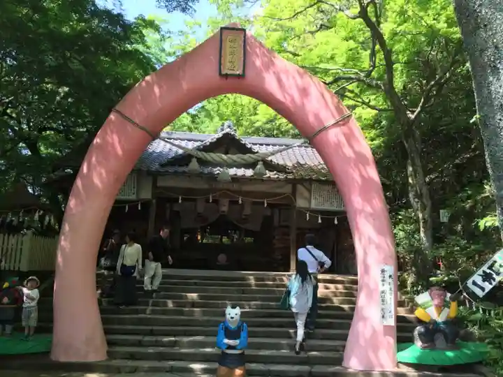 桃太郎神社(栗栖)の鳥居