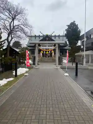 烈々布神社の鳥居