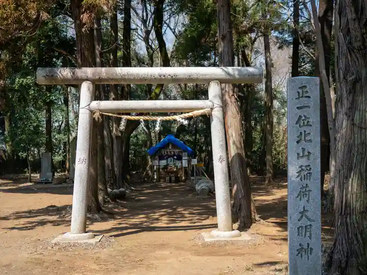 北山稲荷大明神(茨城県)