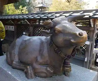 湯島天満宮の狛犬