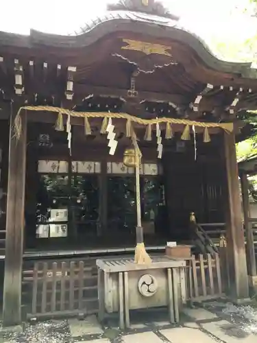 西久保八幡神社の本殿・本堂
