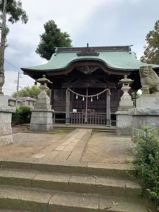 岡上神社の本殿・本堂