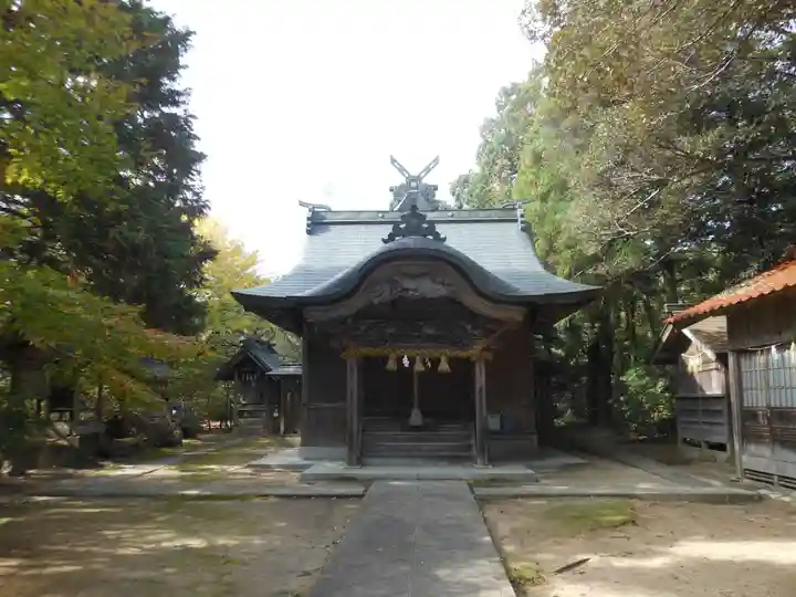 山狹神社(下山佐)の本殿・本堂